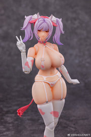 BISHOUCRAFT 1/12 Little Bear Kuma Nana Cow Suit Girl with Accessory Pack