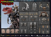 [Pré-commande] AXYTOYS AXY-009 Dinosaure Champ de bataille Leader de la tribu des Ceratosaurus Larce Toit Blanc Version