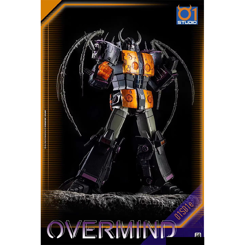 [Pré-commande] 01-Studio 01S01E Overmind Unicron Version Noire