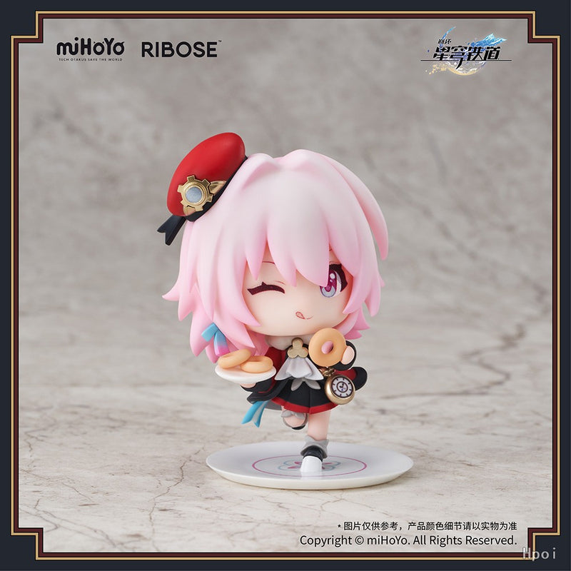 Ribose Honkai: Star Rail Bienvenido a Train Tea Party 7 de marzo Figura Chibi