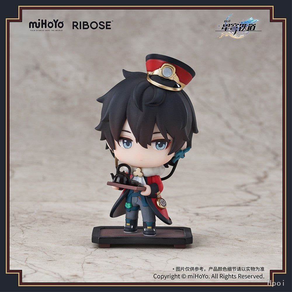 Ribose Honkai: Star Rail Willkommen bei Train Tea Party Dan Heng Chibi Figur