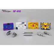 Robot Paradise RP-01C Buzzsaw, Overkill, Autoscout &amp; Slugfest 4er-Set
