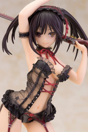 Alphamax Date A Live Kurumi Tokisaki (Black Lingerie Ver.) 1/7 Scale Figure (Reissue)