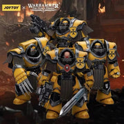 JOYTOY Warhammer La Herejía de Horus 1:18 Escuadrón de exterminadores Cataphractii de la Legión de los Puños Imperiales