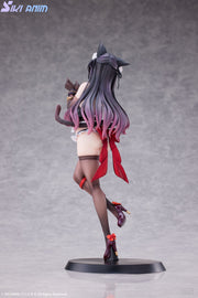 Siki Anim Fernemo Illustration Shibarare Cat Ruhuna-chan 1/7 Scale Figure