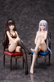 Design Coco Date A Bullet Kurumi Tokisaki &amp; White Queen 1/7 Scale Figure Set