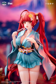 Figura de Azur Lane: Slow Ahead! Honolulu (versión Yukata) a escala 1/7