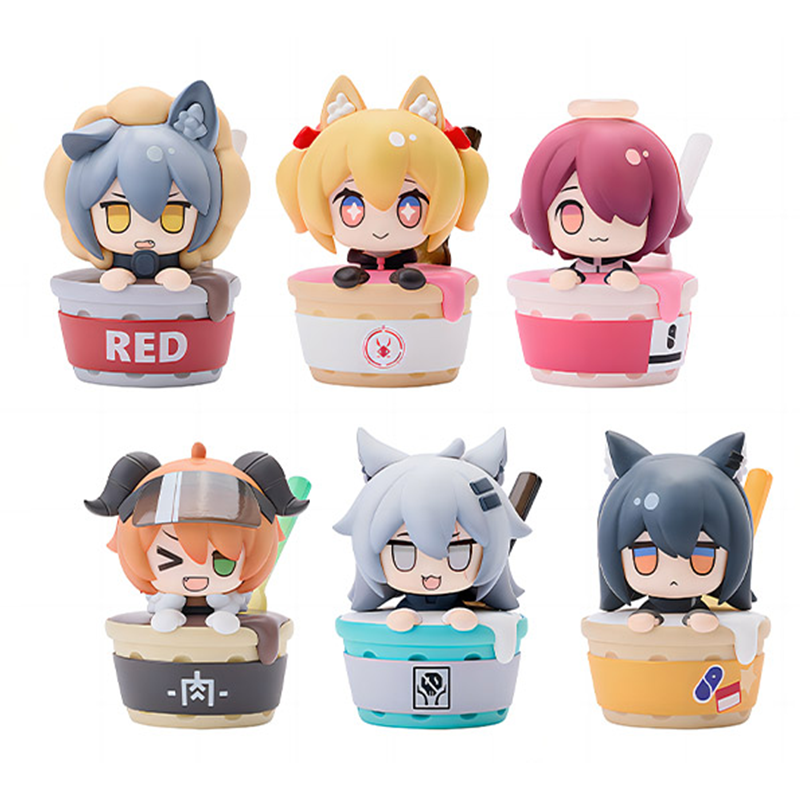 Ribose Arknights Holiday Ice Cream Corn Series Caja comercial de 6 figuras aleatorias