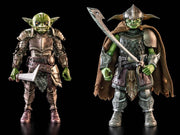 Figuras de acción de los Cuatro Jinetes de Legiones Míticas: Cenizas de Agbendor La malignidad de Gobhollow (paquete de dos)
