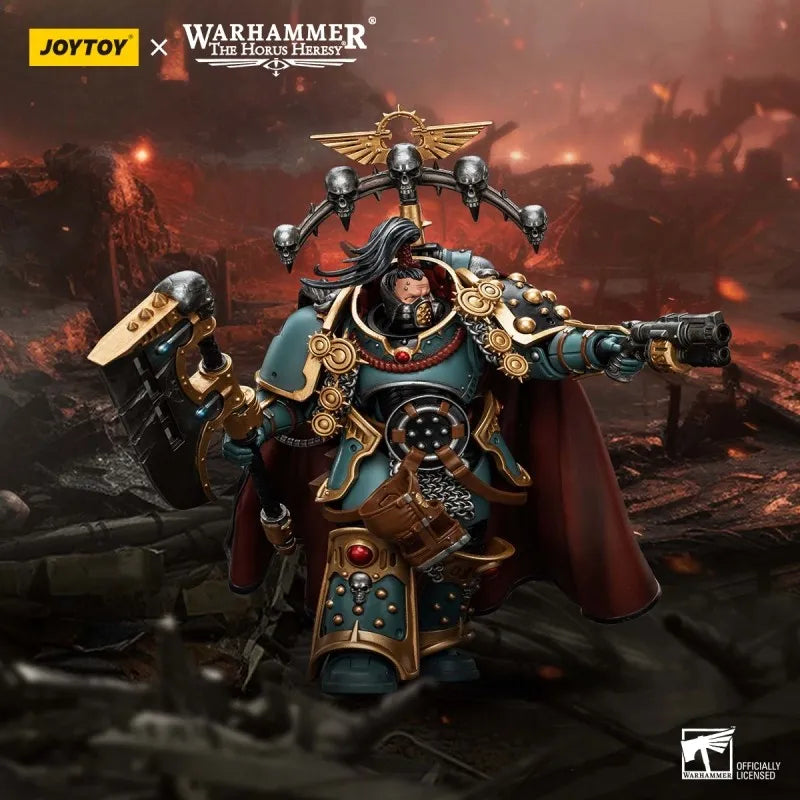 JOYTOY JT9503 Warhammer La Herejía de Horus 1: 18 Pretor de la Legión de los Hijos de Horus con Hacha de Poder