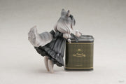 Ribose Decorated Life Collection Tea Time Cats Vol. 1 pastorale Katzenfigur und Teedose 