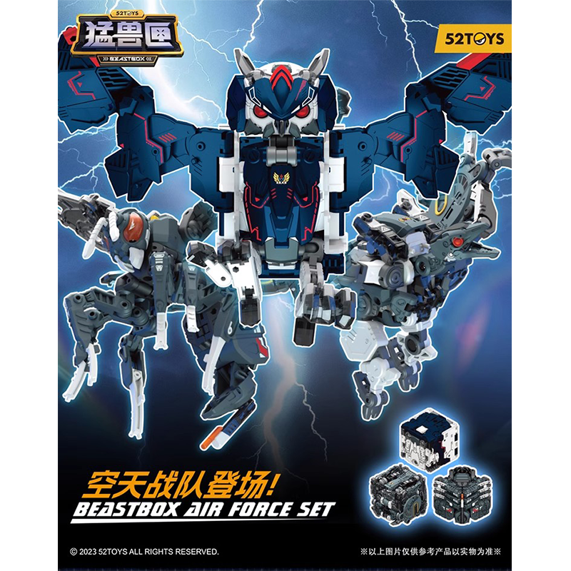 52Toys BeastBOX BB-38BW/49TD/OL Air Force Set