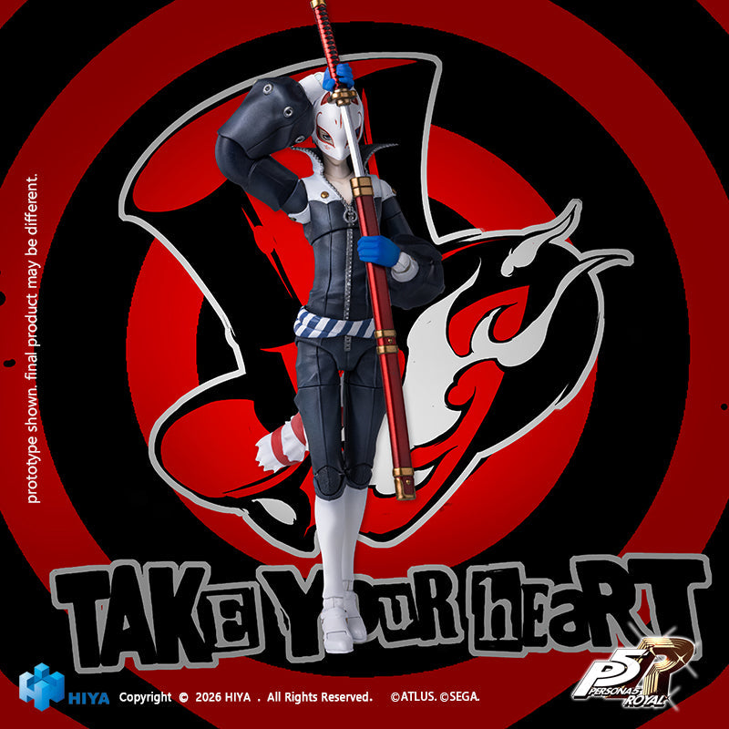 [Pre-Order] HIYA Exquisite Basic Series1/12 Scale 6.1 Inch Persona 5 Royal Fox Action Figure