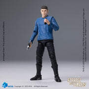 HIYA Star Trek: Strange New Worlds Exquisite Mini Series Spock 1/18 Scale PX Previews Exclusive Action Figure