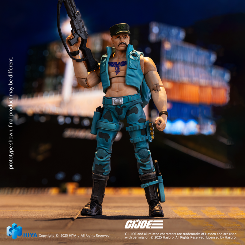 [Reserva] Hiya Toys 1/18 Exquisite Mini EMG0300 Special Forces GI Joe Hirokazu Marine Corps Edition