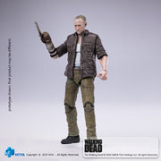[Reserva] HIYA The Walking Dead Exquisite Mini Series Merle Dixon Escala 1/18 PX Previews Figura de acción exclusiva