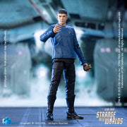 HIYA Star Trek: Strange New Worlds Exquisite Mini Series Spock 1/18 Scale PX Previews Exclusive Action Figure