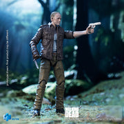 [Reserva] HIYA The Walking Dead Exquisite Mini Series Merle Dixon Escala 1/18 PX Previews Figura de acción exclusiva