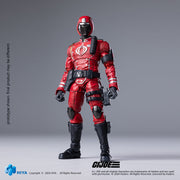 Figura de acción de GIJoe Crimson Guard de 4 pulgadas a escala 1/18 de la exquisita miniserie HIYA