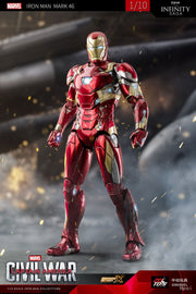ZT Toys Marvel Licensed 1/10 Iron Man Mark 46
