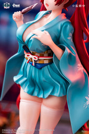 Figura de Azur Lane: Slow Ahead! Honolulu (versión Yukata) a escala 1/7