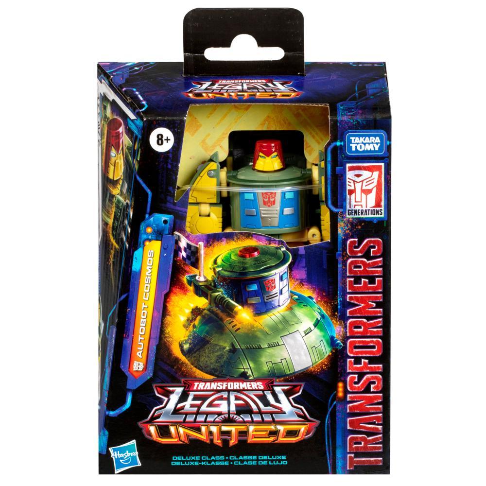 Figura de acción Autobot Cosmos de la clase Deluxe de Transformers: Legacy United de Takara Tomy
