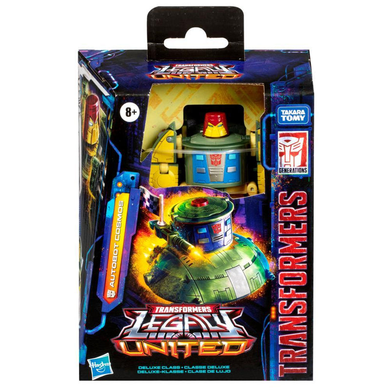 Figura de acción Autobot Cosmos de la clase Deluxe de Transformers: Legacy United de Takara Tomy
