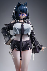 [Reserva anticipada] Figura de escala 1/6 de Kurochako de DK Studio que tiene problemas para elegir medias en el probador