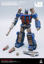 MechFansToys MF-48X City Commander Ultra Magnus Battle Versión dañada
