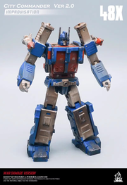 MechFansToys MF-48X City Commander Ultra Magnus Battle Versión dañada