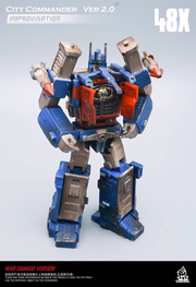 MechFansToys MF-48X City Commander Ultra Magnus Battle Versión dañada