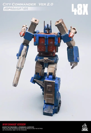 MechFansToys MF-48X City Commander Ultra Magnus Battle Versión dañada
