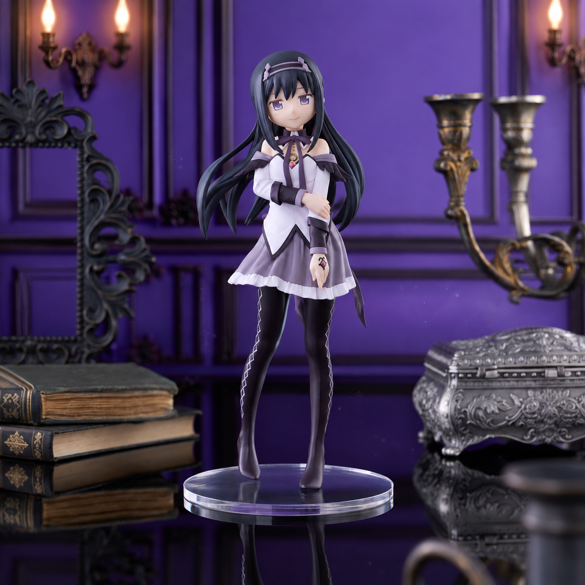Claynel Puella Magi Madoka Magica Homura figure centered square hero