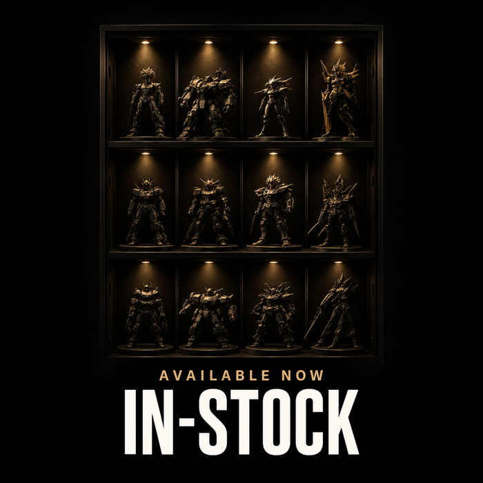 stock category artwork in black and gold
