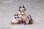 Ribose Decorated Life Collection Tea Time Cats x Siamkatze Azuki-san Freundschafts-Kollaborationsset
