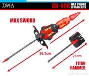 [Reserva] Kits de mejora de la espada DNA Design DK-69R Max