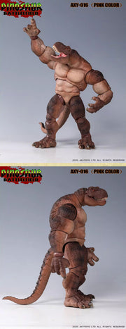 [Pre-pedido] Axytoys 1/9 AXY-016 Dinosaur Battlefield Tyrannosaurus Tribe Soldier Brown Ver.