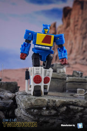 Dr. Wu &amp; Mechanic Studio DW-E02B Monitor Officer Soundblaster y DW-E16T Twinhorn Twin Twist Juego de 2