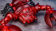 Robot Toys RT-D01R Transformer Beast Wars Lord Venatagon Scorponok Rote Transparente Version
