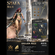 [Pre-Order] Fury Toys 1/12 FSV03 Northern Valkyrie Svafa Tan Skin Red Hair Iron Armor Ver.