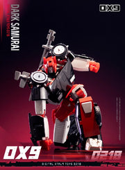 DX9 Toys D21B Dark Samurai Sideswipe