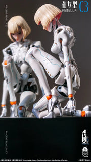 [Reserva] Guke Studio Studio 1/12 AI Agent Femella C3 Versión en color sólido