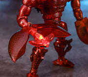 Robot Toys RT-D01R Transformer Beast Wars Lord Venatagon Scorponok Rote Transparente Version