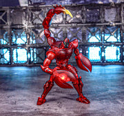 Robot Toys RT-D01R Transformer Beast Wars Lord Venatagon Scorponok Rote Transparente Version