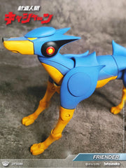 King Arts DFS086 Action Figure Series Casshan Robot Dog Friender