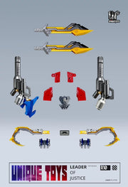 [Pre-Order] Unique Toys R-10 Leader of Justice Optimus Prime