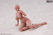 K-Toys 1/12 KT03C Japanische Anime-Figur, molliger weiblicher Körper, schwarze Haut