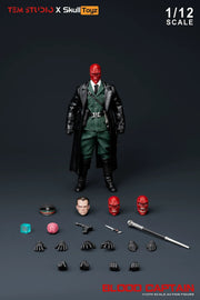 [Pre-Order] Tem Studio X Skull Toyz 1/12 TEMS007A Red Skull Blood Captain Johann Schmidt Green Uniform Version