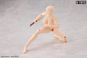 K-Toys 1/12 KT02A Japanische Anime-Figur, molliger weiblicher Körper, Version mit weißer Haut