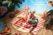 SSR Figure SSF Original Caffeine-chan x Dark Elf Dancer Summer Ver. 1/7 Figure Set of 2
